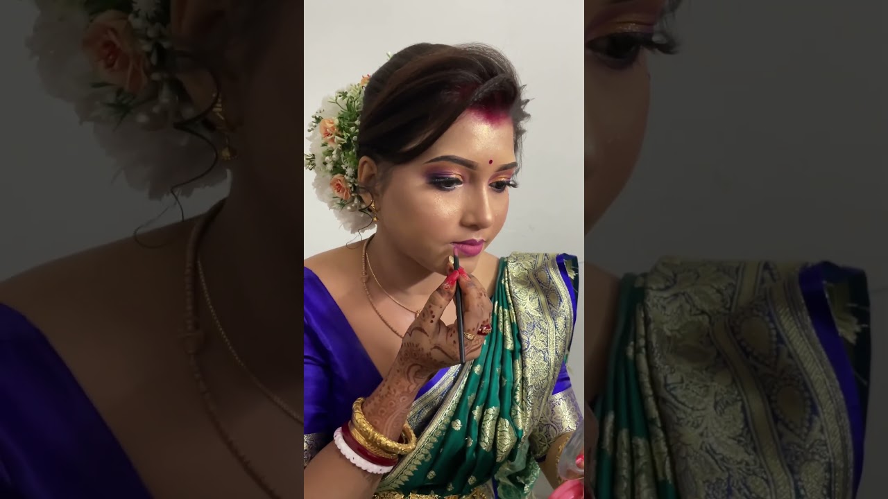 নতুন বউ এর ব্রাইডাল সাজ | 😍😍 make up artist maitry brahma