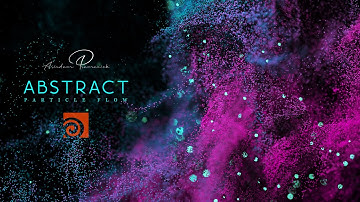 Abstract Particle Flow in Houdini FX ( Karma Render ) | Arindam pramanick