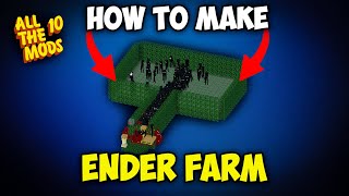 How To Make Enderman Farm In Atm10 For Minecraft