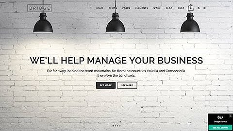 Bridge v7 7   Creative Multi Purpose WordPress Theme   Install and Quick Review