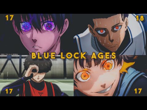 Blue Lock characters with European names #bluelock #bllk #anime #ブルーロッ