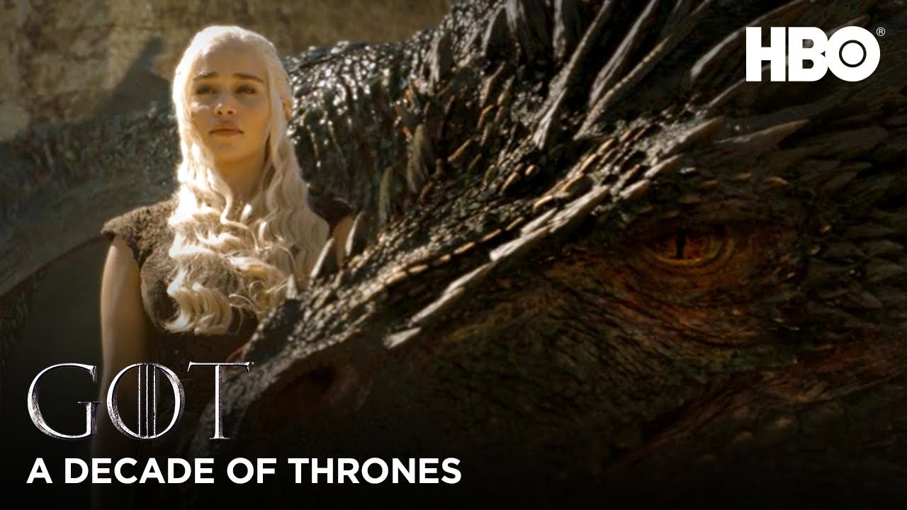 A Decade of Game of Thrones | Evolution of the Dragons (HBO) - YouTube