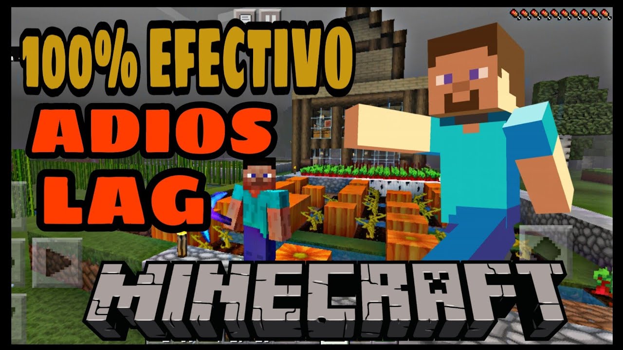COMO QUITAR EL LAG EN MINECRAFT PARA ANDROID NUEVO METODO 2020 YouTube
