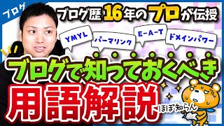 ブログ・アフィリエイトで知っておくべき用語解説【ブログ歴16年のプロが伝授】