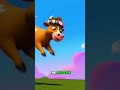 Nursery Rhyme Fun: Cat, Cow, Dog, Dish &amp; Spoon! #shorts