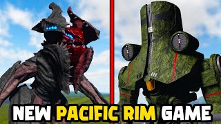 This NEW PACIFIC RIM ROBLOX GAME is INCREDIBLE