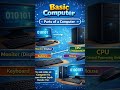 #BasicComputer #ComputerKnowledge #Shorts #YouTubeShorts #LearnComputer #DigitalIndia #ComputerBasic