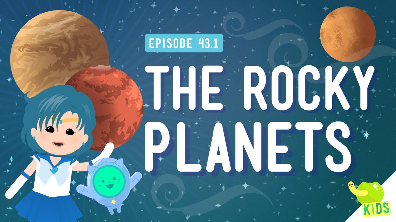 ⁣Weather In Space (the Rocky Planets): Crash Course Kids #43.1