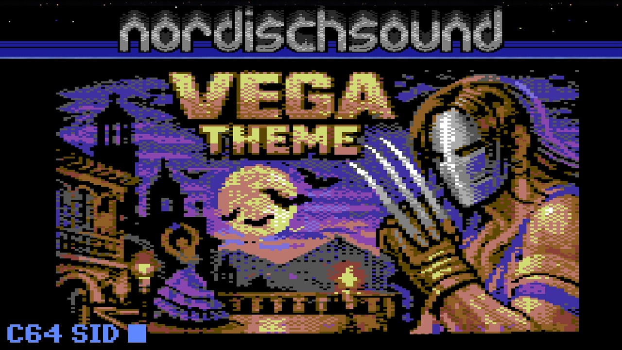 Vega's Theme (Street Fighter II) like you've never heard it before! [C64 8Bit Chiptune]