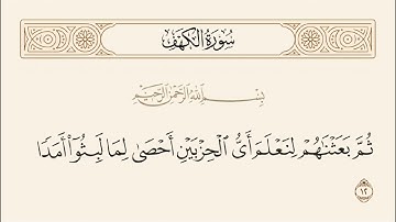 سورة الكهف من(  16-9) القارئ اسلام صبحي.