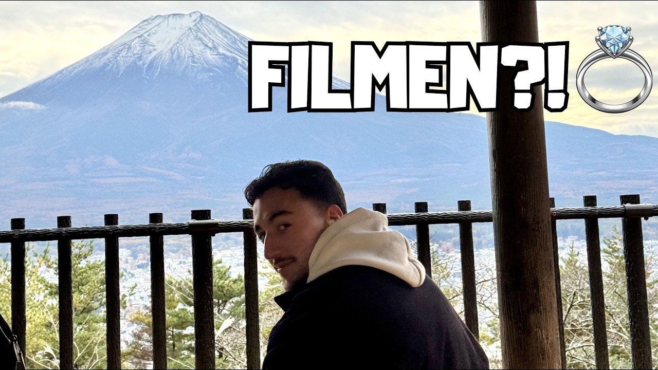 Heiratsantrag am Mount Fuji - und ich sollte filmen