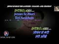 Jeevan Se Bhari Teri Aankhein Karaoke With Scrolling Lyrics Eng. & हिंदी Mp3 Song