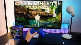 UNCHARTED: Drake's Fortune On PS4 Slim + 4K Monitor Performance Test | 60 FPS Locked!