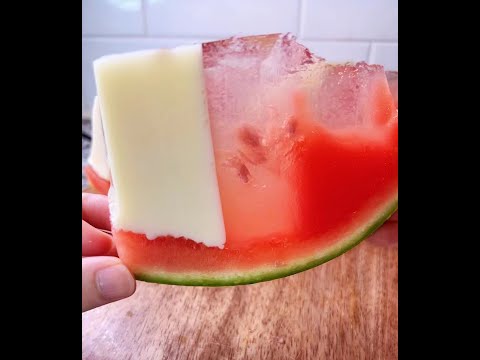 26.7 million view watermelon jelly 🍉~ Let’s make 3 layer watermelon jello 🙌