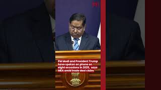 Modi–Trump spoke eight times in 2025,  says MEA amid trade deal claim