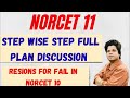 NORCET 11 ROADMAP WITH ONE TO ONE GUIDANCE & MENTORSHIP//