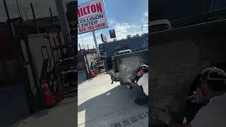 Auto Body work on side panel