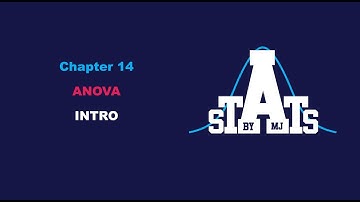 Intro to ANOVA CS1 Exam P CT3 Stats