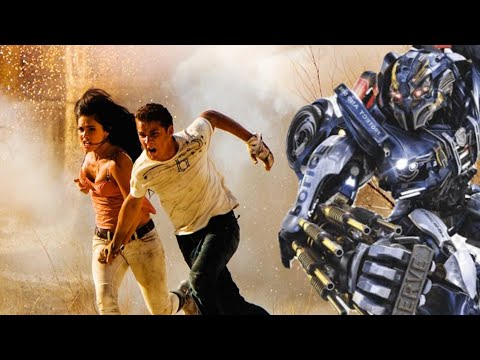 Bumblebee saves mikaela and sam from barricade | TRANSFORMERS 2007 | MOVIE SCENE |HD | AUTOBOT |
