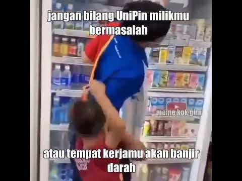 bocil epep ngamuk di indomaret