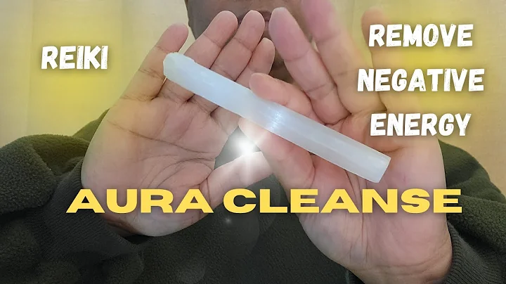 Aura Cleanse with Selenite Wand and Reiki energy