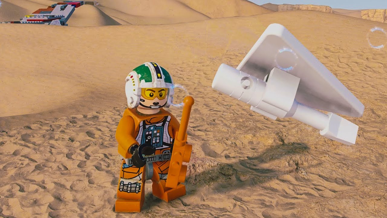 NUOVO pilota Orange vie antilis X-Wing LEGO Star Wars Wedge Antilles personaggio 