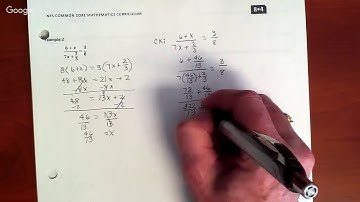 Module 4A - Grade 8 - Lesson 6 - Linear Equations in Disguise