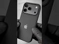 iPhone 17 Pro Black with Black Silicone Case👀 Soo Great Combo💪 #shorts #trending #iphone #apple