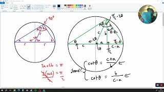 Pythagoras' Theorem: How to Prove a^2+b^2=c^2 using Thales's Theorem