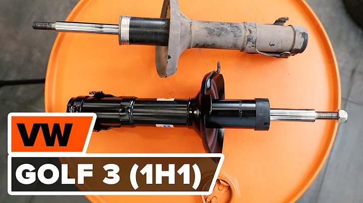Cum se înlocuiește telescopul amortizorului față VOLKSWAGEN GOLF 3 (1H1) [TUTORIAL AUTODOC]