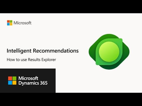 Results Explorer Tutorial | Microsoft Intelligent Recommendations