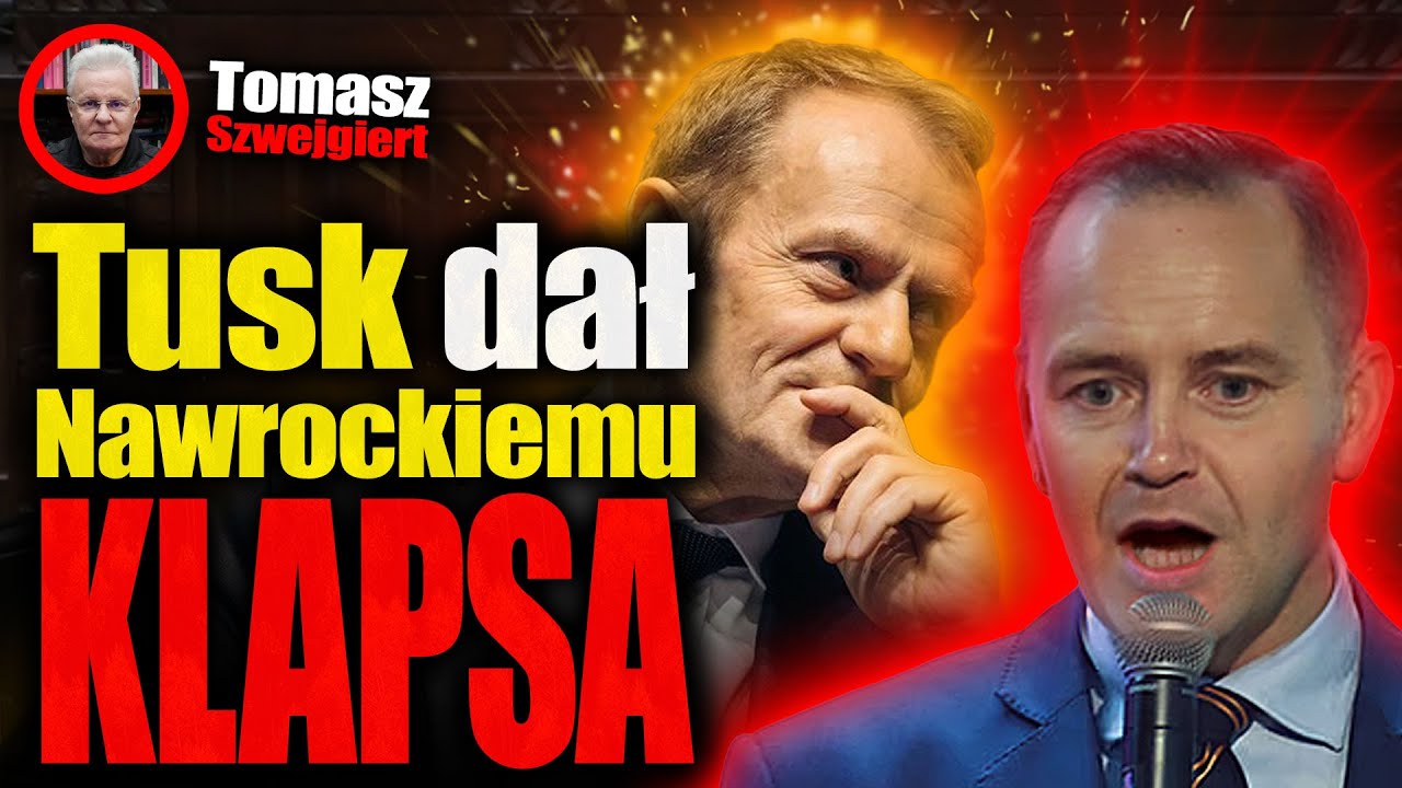 Tusk dał klapsa Nawrockiemu. Lekcja polityki dla Nawrockiego i jego szefa Cenckiewicza. Szwejgiert