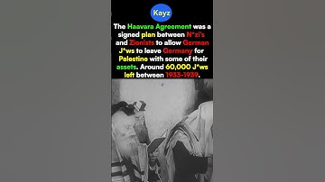 The Shocking Haavara Agreement #shorts