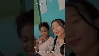 with my friends
