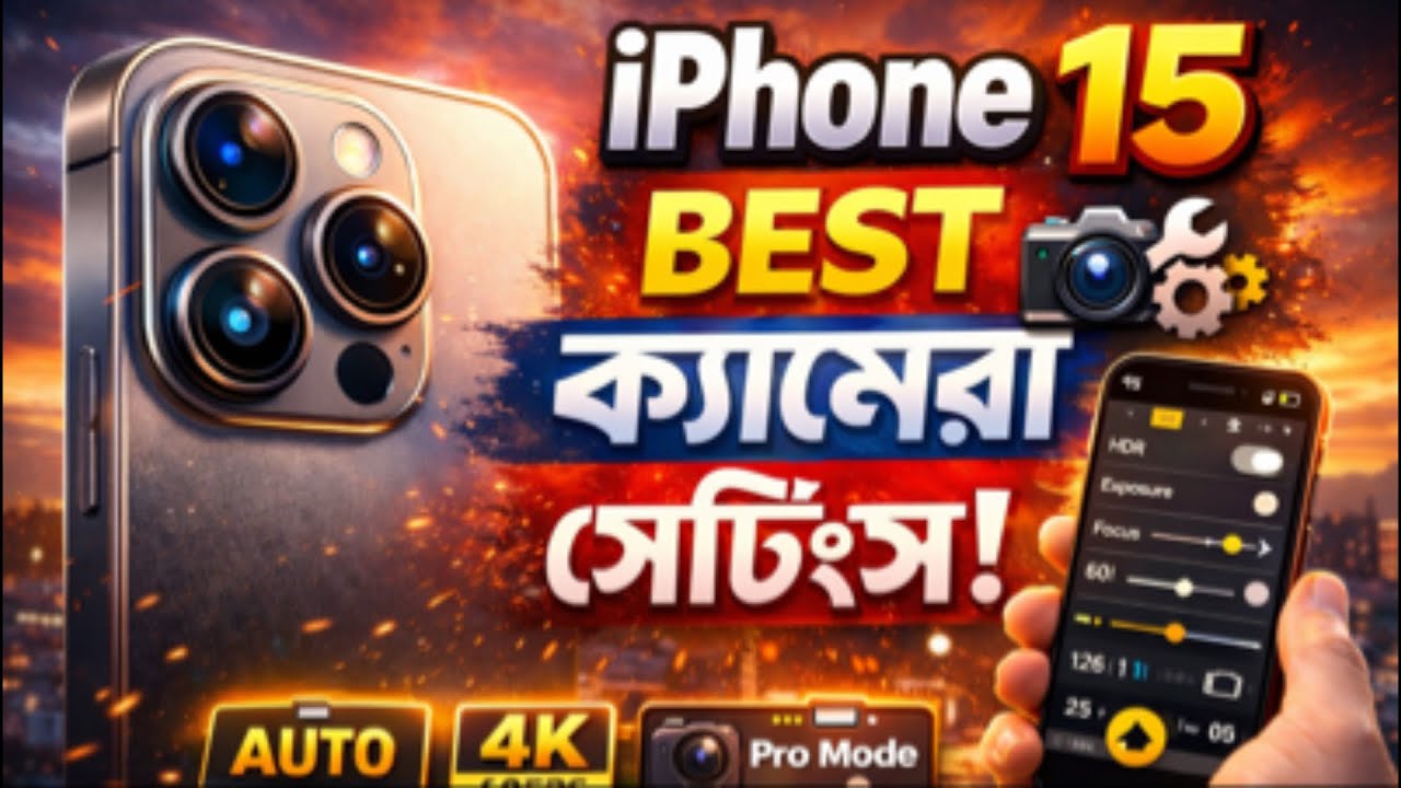 Iphone Convert Camera iPhone 15 best camera setting iPhone camera, convert to DSLR camera ...