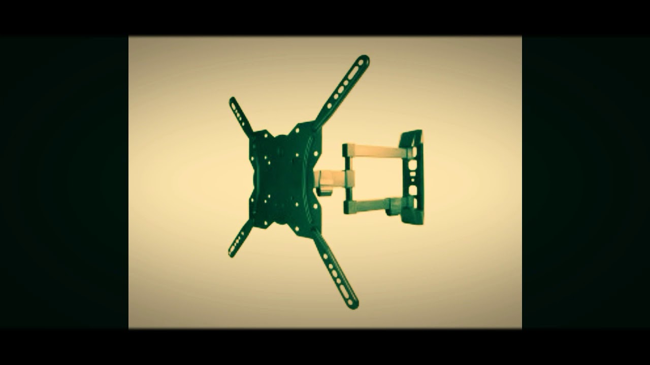 Suporte articulado para TV de até 55 braço duplo - YouTube