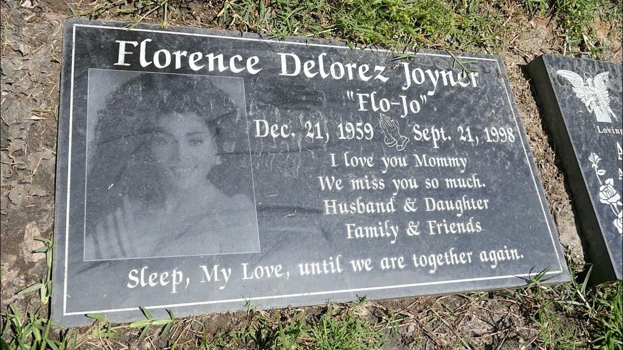 Olympian Gold Medalist Florence Griffith "Flo-Jo" Joyner Grave El Toro Memorial Park Lake Forest CA