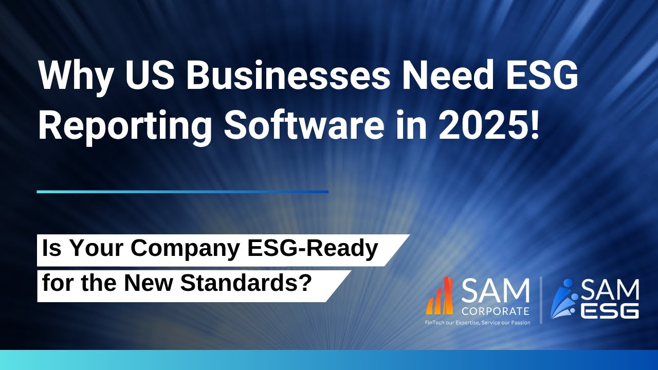Why ESG Reporting Software Is Essential for US Businesses in 2025 - YouTube
