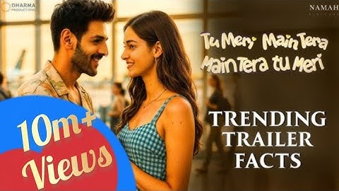 Tu Meri Main Tera Main Tera Tu Meri - Title Track | Kartik Aaryan, Ananya Panday, Vishal-Sheykhar
