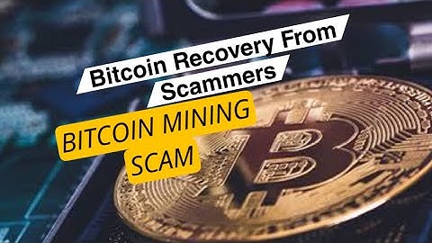 Bitcoin Mining Scams | How to Recover Money from Bitcoin Mining Scams | Bitcoin recovery #bitcoin 