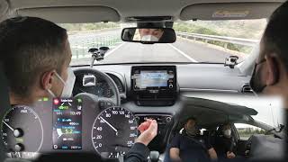 Toyota Yaris Hybrid 2021| Consumo autopista | Test drive | 120H | ECO