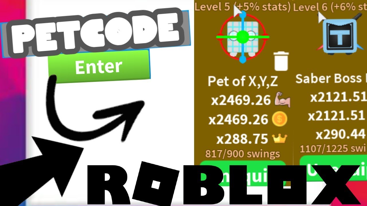 All New Easter Egg Pet Codes In Roblox Saber Simulator Youtube - all 31 secret saber simulator xmas pet update codes broken pet roblox