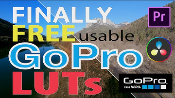 FINALLY Get Professional Color Correction for GoPro Protune: FREE LUTs Made Easy + Cam settings