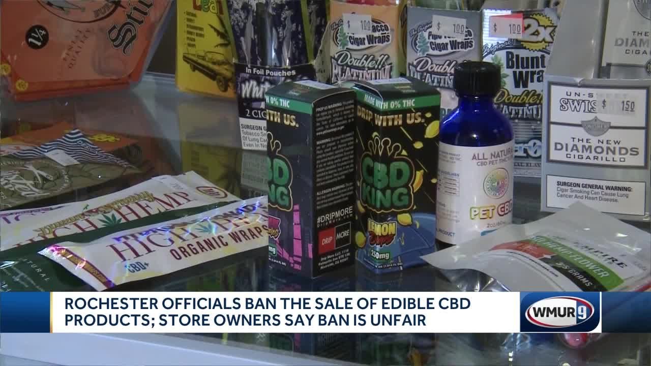 Rochester city officials ban sale of edible CBD products
