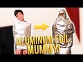 Turned My Brother Into An Aluminum Foil Mummy!!