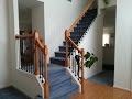 DIY Stairs Iron Baluster Installation & Wood Spindle Removal. DIY Stairs Iron Baluster Installation & Wood Spindle Removal.