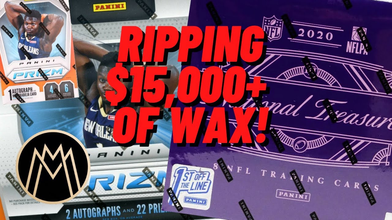15,000 High End Wax Rip BIG HIT OR BIG MISS?! Sports Cards Break