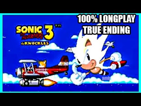 Sonic the Hedgehog 3 and Knuckles Full Playthrough Obtaining Hyper Sonic  Transformation 