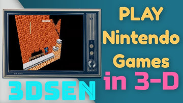 Play NES games in 3D! 3DSEN is here!