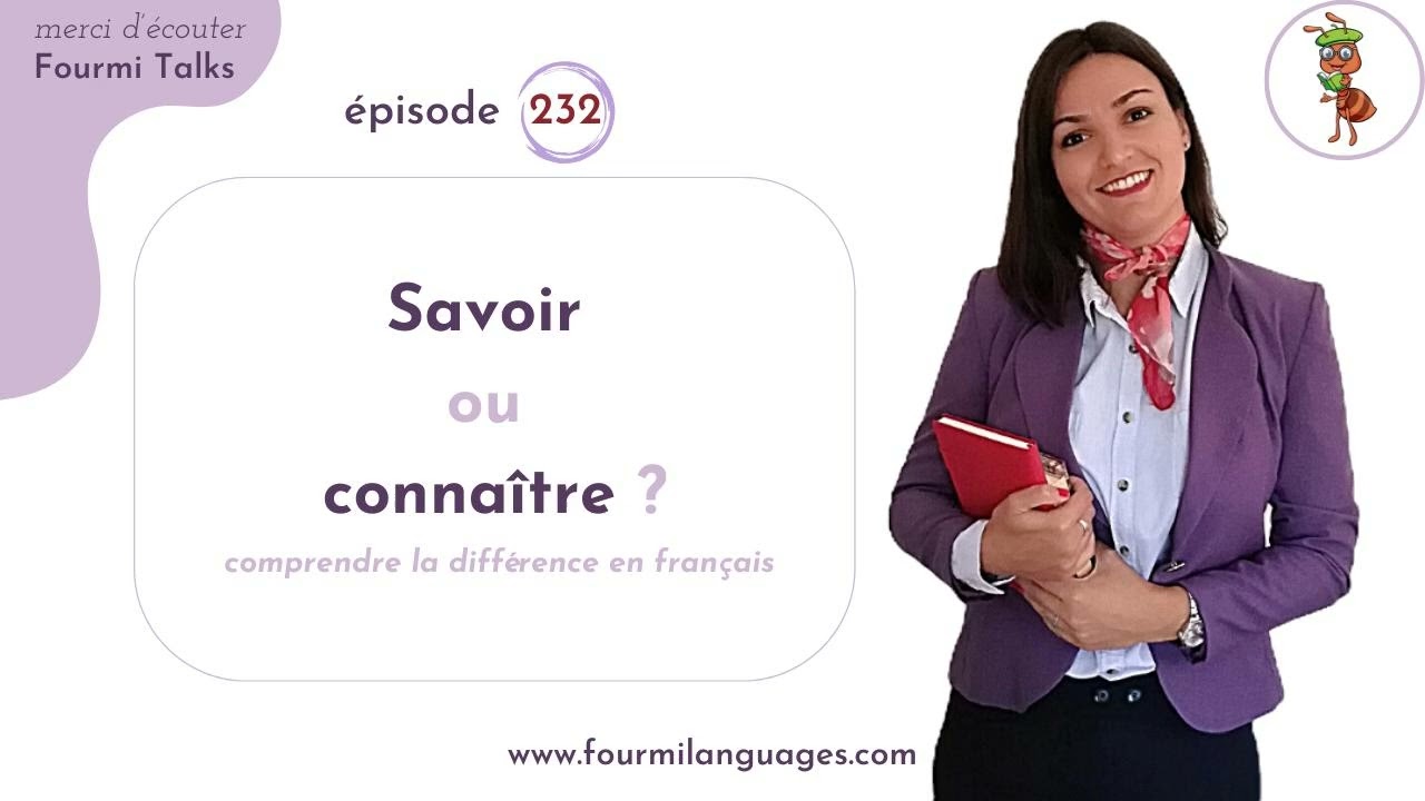 Savoir ou connaître ? Comprendre la différence en français || Savoir or Connaître? Learn the...
